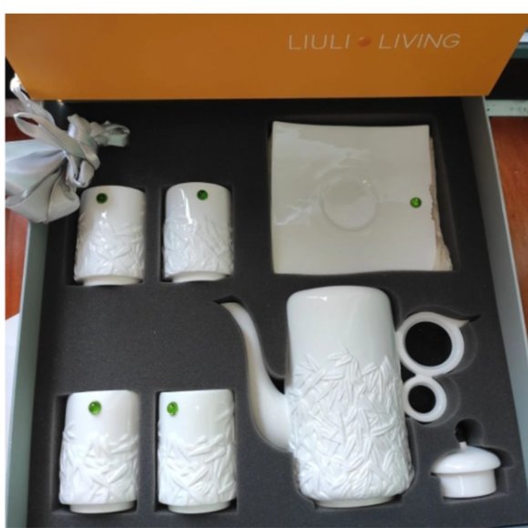 Tea Set In gift box NEW by LIULI LIVING - Picture 2 of 15